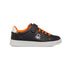 Sneakers da bambino nere con dettagli arancioni Benetton Penn LTX, Scarpe Bambini, SKU s344000150, Immagine 0
